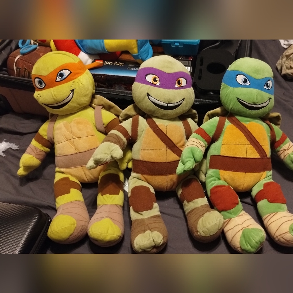 Build a bear ninja turtles set